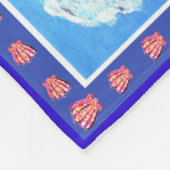 Wat kanker niet kan doen engel zachte vlooienzak fleece deken (Hoek)