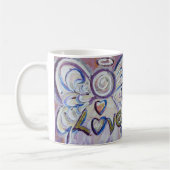 Wat kanker niet kan doen Gedicht Angel Coffee Cup  Koffiemok (Links)