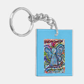 Wat kanker niet kan doen, is de Sleutelhanger van  (Voorkant Links)