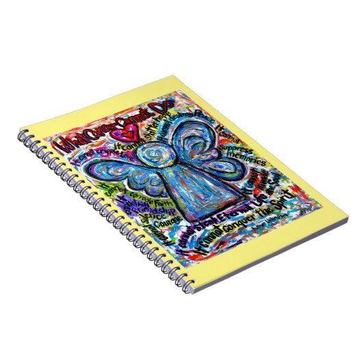 Wat kanker niet kan doen is het Notitieboek Angel  (Rechterzijde)