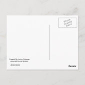 Wat kanker niet kan doen RozeGeraniumventilator Br Briefkaart (Achterkant)