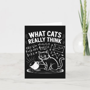 Wat katten echt grappig denken kattenmeme natuurku kaart