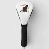Wat - katteneigenaar golfheadcover (Voorkant)