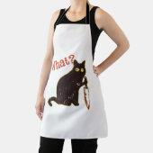 Wat - katteneigenaar schort (Insitu)