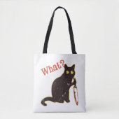 Wat - katteneigenaar tote bag (Voorkant)