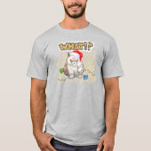 Wat? Kerst Kat Gekke T-shirt (Voorkant)