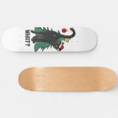 Wat? Kerstmis Black Cat vakantie ontwerp Persoonlijk Skateboard (Horizontaal)