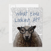 Wat kijken we nu naar briefkaart (Voorkant / Achterkant)