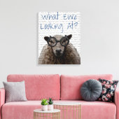 Wat kijken we nu naar canvas afdruk (Insitu (Woonkamer))