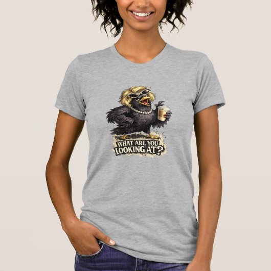 WAT KIJKT U NAAR? T-SHIRT (Voorkant)