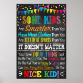 Wat Kinderen.... BEN HET NICE-KIND! Poster (Voorkant)