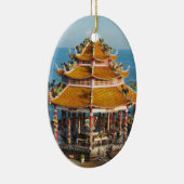 Wat Koh Loi ... Sriracha, Chonburi, Thailand Keramisch Ornament (Rechts)