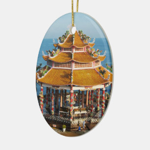 Wat Koh Loi ... Sriracha, Chonburi, Thailand Keramisch Ornament