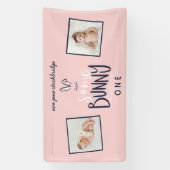 WAT KONIJN VERJAARDAGSFEEST SPANDOEK (Verticaal)