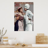 WAT KOOKTE ER? POSTER (Keuken)