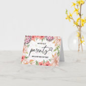 Wat krijg je ouders? Een kleinkind! Kaart (Gele Bloem)