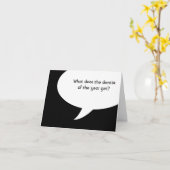 Wat krijgt de tandarts van het jaar? kaart (Gele Bloem)