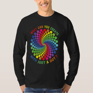 Wat kun je maken met alleen Dot Rainbow Polka D T-shirt
