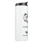 Wat kwam eerst? thermosbeker (Gedraaid links)