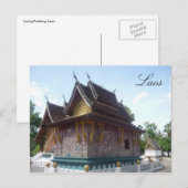 wat laos briefkaart (Voorkant / Achterkant)