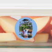 Wat leef ik in een prachtige wereld labels (Aangebracht)