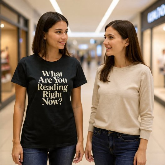 Wat lees je nu? t-shirt