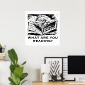 Wat leest u Urizen afdrukken? Poster (Thuiskantoor)