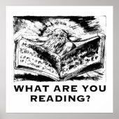 Wat leest u Urizen afdrukken? Poster (Voorkant)