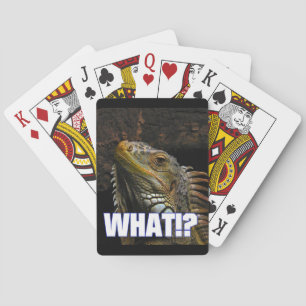 Wat!? Leguaan Pokerkaarten