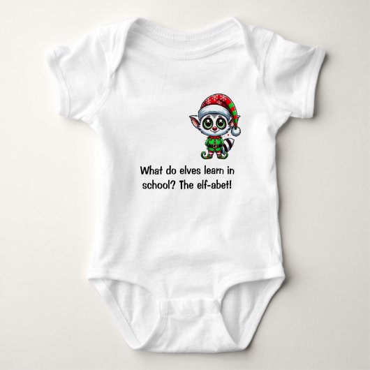 Wat leren elfen op school? romper (Voorkant)