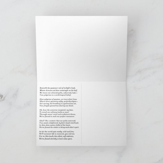 Wat leuk dat we de Kaart van Valentijns hebben ont (Binnen)