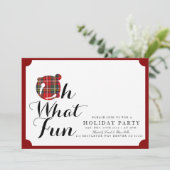 Wat leuk | Feestdag uitnodigen Kaart (Staand voorkant)