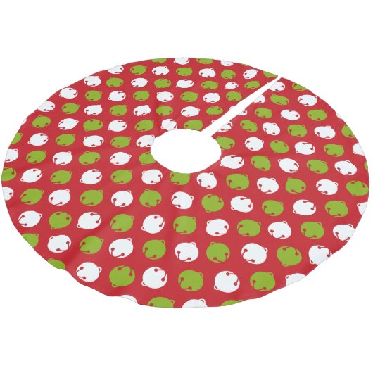 Wat leuk! Kerstklokken boomrok Kerstboom Rok (Gekanteld)