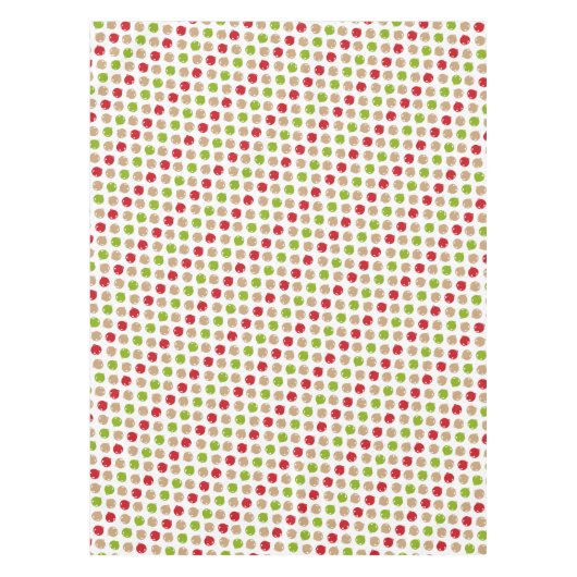 Wat leuk! Kerstklokken tafelkleed (Voorkant)