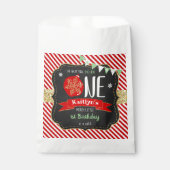 Wat leuk om er eentje te zijn! Eerste Kerstdag Bedankzakje (Voorkant)