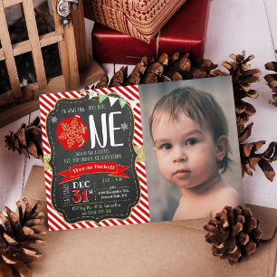 Wat leuk om er eentje te zijn! Eerste Kerstdag Kaart