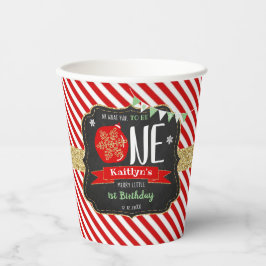 Wat leuk om er eentje te zijn! Eerste Kerstdag Papieren Bekers