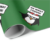 Wat leuk sarcastisch kerstinpakpapier cadeaupapier (Rol Hoek)