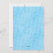 Wat leuk! Sneeuwmannen Kerstvakantie foto Feestdagenkaart (Achterkant)