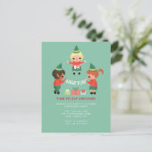 Wat leuk! Tijd om Elf rond te gaan. Briefkaart (Staand voorkant)