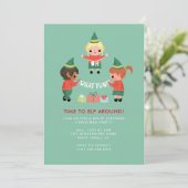 Wat leuk! Tijd om Elf rond te gaan. Kaart (Staand voorkant)