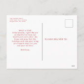 Wat leuk was het niet grappige foto feestdagenkaart (Achterkant)