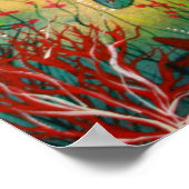 WAT LIES BENEATH Canvas afdrukken Poster (Hoek)