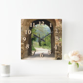 Wat ligt er op het spel vierkante klok (Huis)