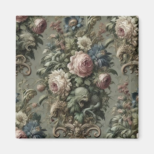 Wat ligt onder de bloei - Gotisch Victoriaans Magneet (Voorkant)