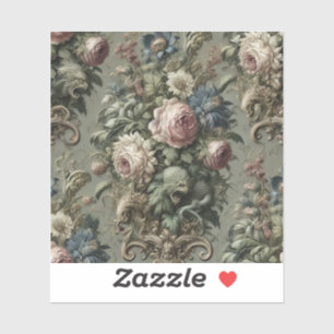 Wat ligt onder de bloei - Gotisch Victoriaans Sticker