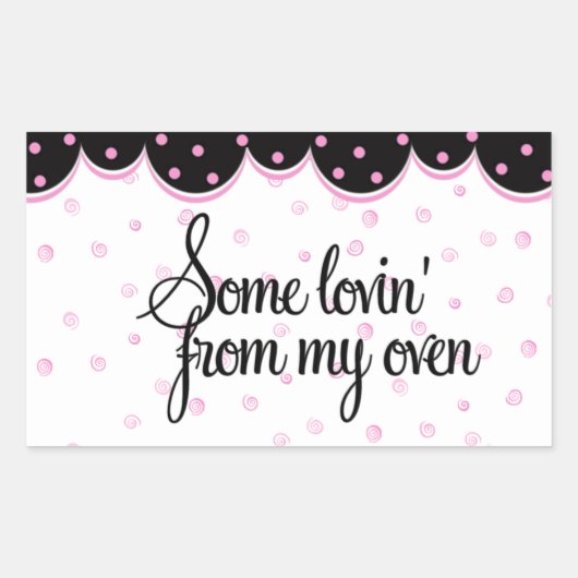 Wat Lovin van mijn Oven Stickers (Voorkant)