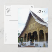 wat luang prabang briefkaart (Voorkant / Achterkant)