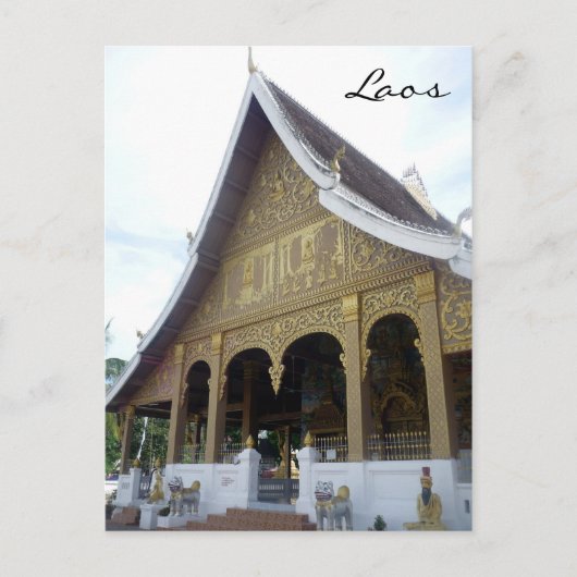 wat luang prabang briefkaart (Voorkant)