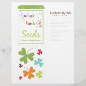 Wat lul. Pakket zaaizaad Flyer (Voorkant)